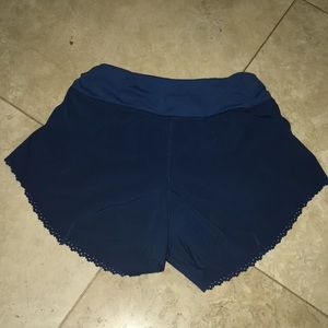 Lululemon Teal Accented Shorts